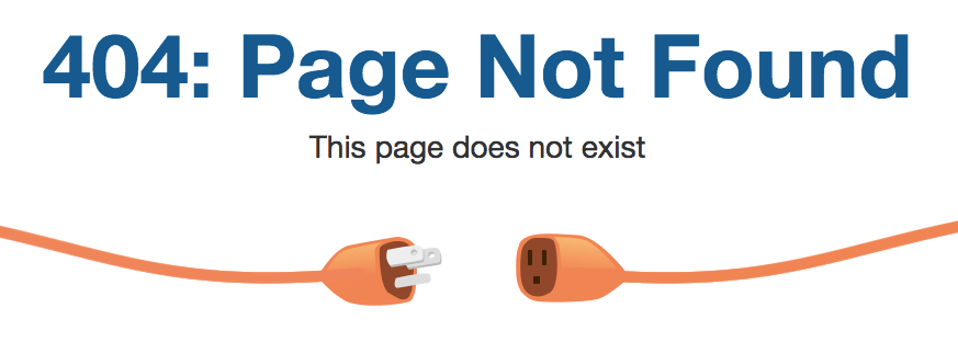 404 not found page