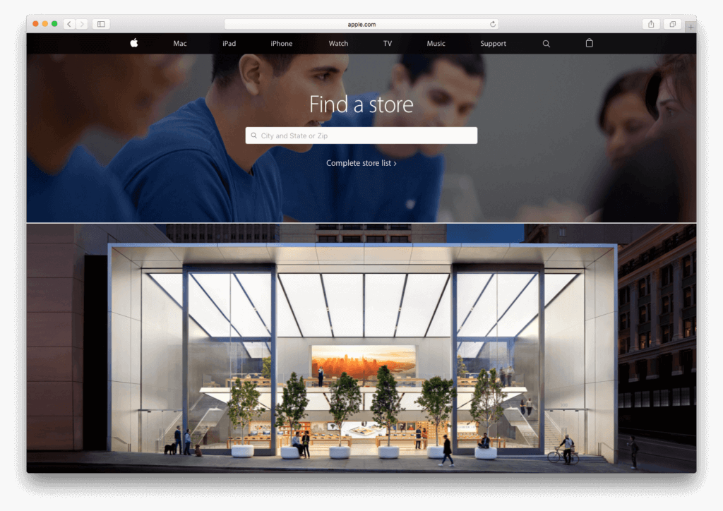 ecommerce brands store locator