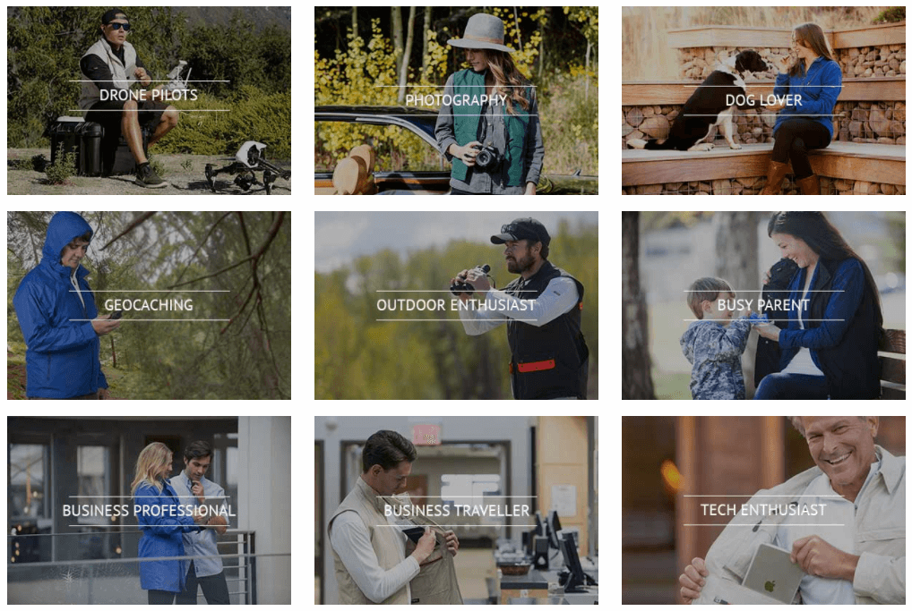 ecommerce product filters scottevest