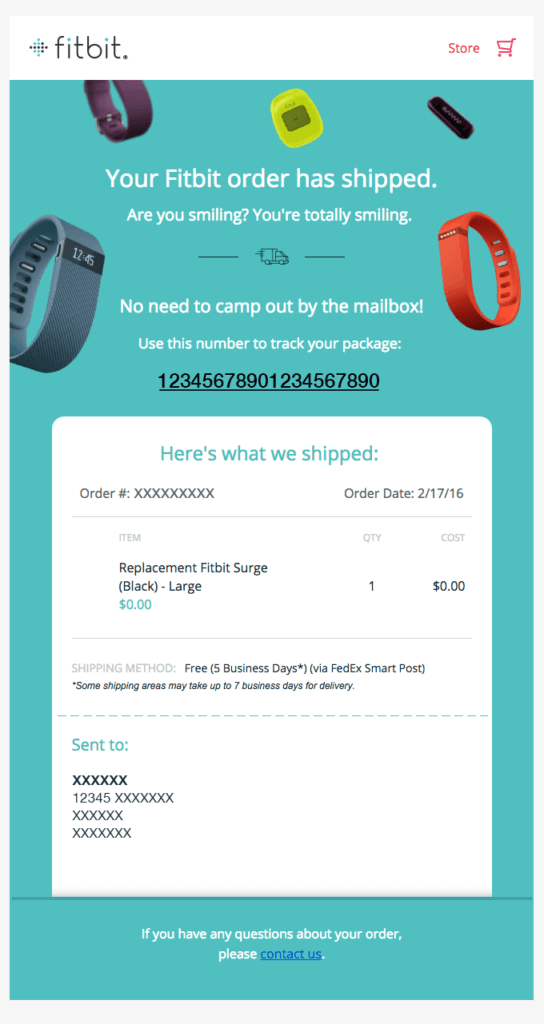 post-purchase-emails-fitbit